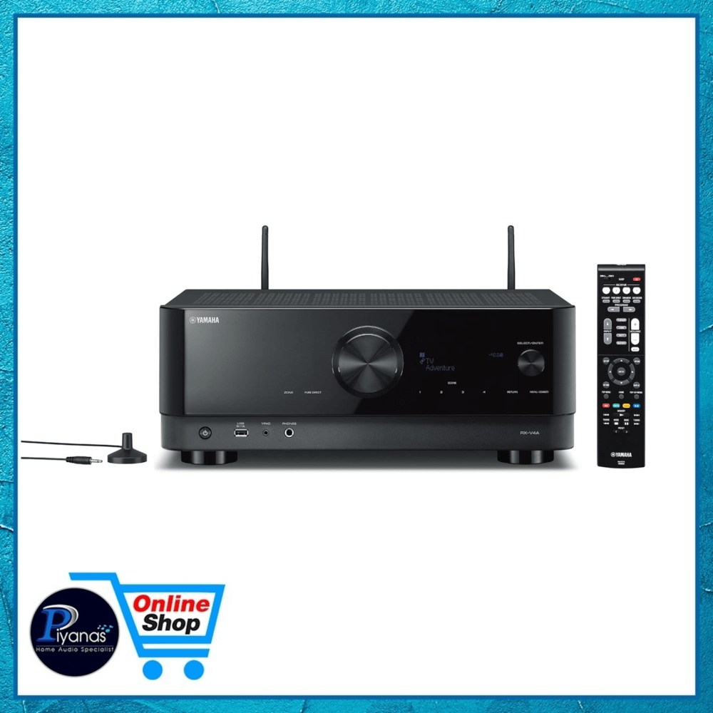 รีซีฟเวอร์ A/V YAMAHA : RX-V4A (สีดำ)